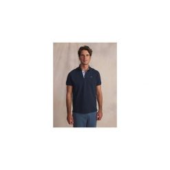 Koszulka Polo Męska TBS Clidepol. Niebieskie koszulki polo męskie Tbs, m, bez wzorów, bez ramiączek. Za 279.00 zł.