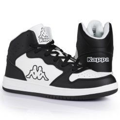 Buty męskie sportowe wysokie Kappa. Białe buty sportowe na co dzień męskie Kappa, bez zapięcia. W wyprzedaży za 149.00 zł.
