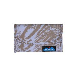 Portfel Kavu Big Spender - beach doodle. Fioletowe portfele damskie KAVU, bez wzorów. Za 98.99 zł.