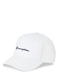 Champion Czapka Mężczyźni Bawełna biały, ONE SIZE. Białe czapki męskie CHAMPION, bez wzorów, z bawełny, sportowe. Za 44.95 zł.
