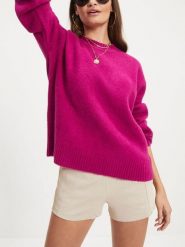 LA Angels Sweter w kolorze różowym rozmiar: XL. Różowe swetry klasyczne damskie LA Angels, xl, bez kołnierzyka. Za 152.99 zł.