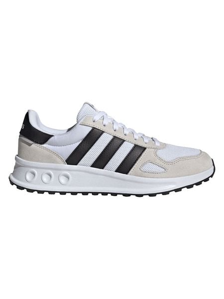 Adidas Skórzane buty "Run 84" w kolorze biało-czarno-beżowym do biegania rozmiar: 46 2/3. Białe obuwie do biegania damskie Adidas. Za 218.05 zł.