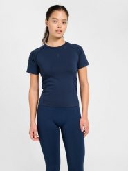 Koszulka damska Hummel Flow. Zielone bluzki sportowe damskie HUMMEL, xs, z materiału, bez kołnierzyka, bez ramiączek. Za 161.35 zł.