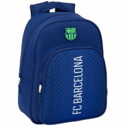 Plecak Poliestrowy Crest. Niebieskie plecaki damskie FC Barcelona, bez wzorów. Za 300.99 zł.