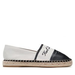 Espadryle KARL LAGERFELD. Espadryle damskie Karl Lagerfeld, bez wzorów, bez obcasa. Za 519.99 zł.