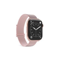Pasek Sport do Apple Watch 38/40/41 mm. Białe paski męskie PURO, bez wzorów, z materiału, sportowe. Za 64.52 zł.