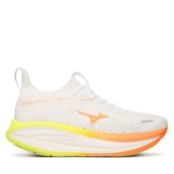 Buty do biegania Mizuno. Białe obuwie do biegania damskie Mizuno. Za 769.99 zł.