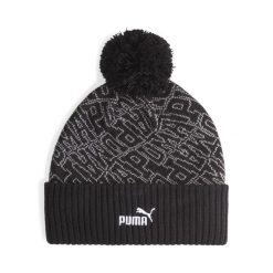PUMA CZAPKA ESS POM 02546901 r UNIWERSALNY. Czarne czapki męskie Puma, bez wzorów, sportowe. Za 77.99 zł.