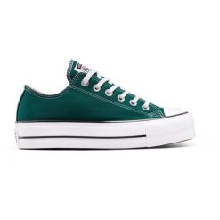 Buty sportowe Converse Chuck Taylor As Lift. Zielone buty sportowe na co dzień męskie Converse, bez zapięcia, na fitness i siłownię. Za 490.00 zł.