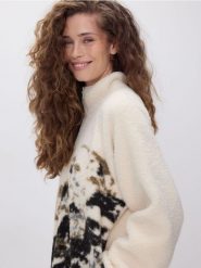 Bluza ze sztucznego baranka - wielobarwny. Bluzy bez kaptura damskie Reserved, l. Za 149.99 zł.