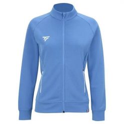 Dziewczęca bluza dresowa Tecnifibre Team. Niebieskie bluzy bez kaptura damskie TECNIFIBRE, z dresówki. Za 190.50 zł.
