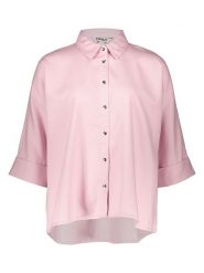 ONLY Bluzka w kolorze jasnoróżowym rozmiar: XL. Różowe bluzki damskie Only, s, bez wzorów, z lyocellu, bez kołnierzyka, bez ramiączek. Za 109.95 zł.