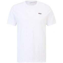 T-shirt Męski Standardowy Laas. Białe t-shirty męskie Fila, m, bez wzorów, bez kołnierzyka. Za 132.99 zł.