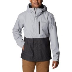 Kurtka Sportowa Z Kapturem Męska Columbia Hikebound. Szare kurtki treningowe męskie Columbia, l, bez wzorów, trekkingowe. Za 469.99 zł.