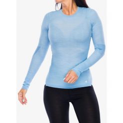 Bluza termoaktywna damska Smartwool Intraknit Thermal Merino BL Crew. Niebieskie bluzy bez kaptura damskie Smartwool, xs. Za 419.99 zł.