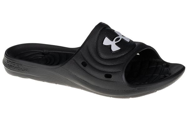 Klapki męskie Under Armour Locker IV SL. Białe klapki i japonki męskie Under Armour, z materiału. Za 127.20 zł.