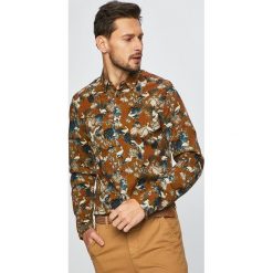 Medicine - Koszula Smart Adventure. Brązowe koszule męskie MEDICINE, l, bez wzorów, z bawełny, bez kołnierzyka, bez ramiączek. W wyprzedaży za 59.90 zł.