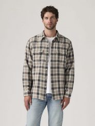 Levi's Koszula "Jackson Worker" - Relaxed fit - w kolorze beżowo-jasnobrązowym rozmiar: XL. Brązowe koszule męskie Levi's, s, bez wzorów, z bawełny, bez kołnierzyka, bez ramiączek. Za 127.05 zł.