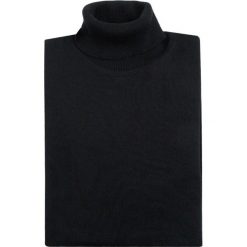 Sweter RUFO SWC000026. Czarne swetry męskie Giacomo Conti, m, bez wzorów, z wełny, bez kołnierzyka. Za 229.00 zł.
