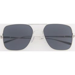 Okulary przeciwsłoneczne - Srebrny. Szare okulary przeciwsłoneczne damskie Reserved. Za 59.99 zł.
