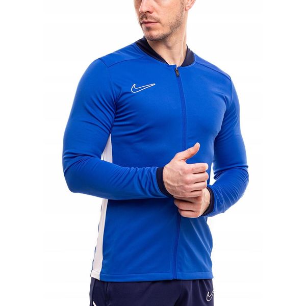 Bluza Męska Rozpinana Nike Academy 25 Sportowa Dresowa Treningowa roz. XXL. Niebieskie bluzy bez kaptura męskie Nike, m, z dresówki. Za 142.00 zł.