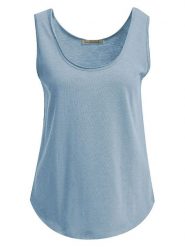 Smith & Soul Top w kolorze błękitnym rozmiar: XL. Niebieskie topy damskie Smith & Soul, xl, bez wzorów, z bawełny, bez kołnierzyka. Za 69.99 zł.