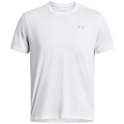 Koszulka do biegania męska Under Armour UA Launchreflective. Białe t-shirty sportowe męskie Under Armour, m, bez ramiączek, do biegania. Za 109.99 zł.