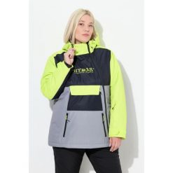 Damskie Kurtka HYPRAR Performance wodoodporna dwukierunkowy zamek błyskawiczny. Szare kurtki damskie Ulla Popken, plus size, bez wzorów, z materiału, bez kaptura, narciarskie. Za 849.99 zł.