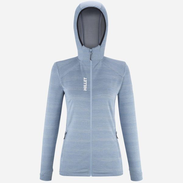 Bluza turystyczna damska MILLET Cimaï Light Hoodie W. Brązowe bluzy z kapturem damskie Millet, na lato, m, z dzianiny. Za 299.00 zł.
