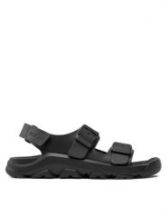 Birkenstock Sandały Mogami 1026780 D Czarny. Czarne sandały chłopięce Birkenstock, ze skóry, bez zapięcia. Za 289.99 zł.