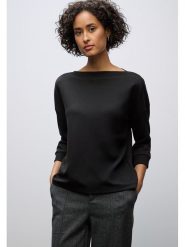 Cecil Koszulka w kolorze czarnym rozmiar: 42. Czarne bluzki damskie Cecil, bez wzorów, bez kołnierzyka. Za 91.77 zł.