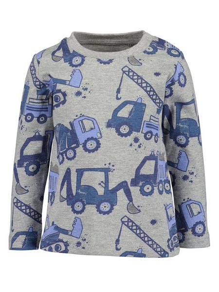 Blue Seven Bluzka 977617 X Szary Regular Fit. Szare t-shirty chłopięce Blue Seven, bez wzorów, z bawełny, bez ramiączek. Za 29.99 zł.