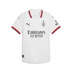 Męska koszulka AC Milan 24/25 PUMA White. Białe t-shirty sportowe męskie Puma, m, bez ramiączek, do piłki nożnej. W wyprzedaży za 464.00 zł.