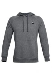 Bluza sportowa męska Under Armour Rival Fleece Hoodie. Szare bluzy sportowe męskie Under Armour, na lato, m, z bawełny. Za 260.50 zł.