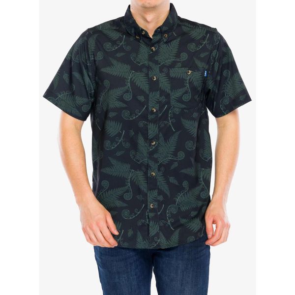 Koszula turystyczna męska Kavu River Wrangler. Zielone koszule męskie KAVU, m, bez wzorów, bez kołnierzyka, bez ramiączek. Za 287.99 zł.