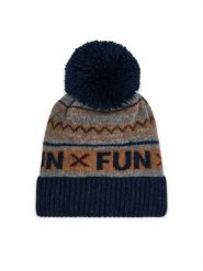 Jamiks Czapka Gus VI JZG220 Granatowy. Niebieskie czapki dziecięce Jamiks, na zimę, bez wzorów, z wełny. Za 139.99 zł.