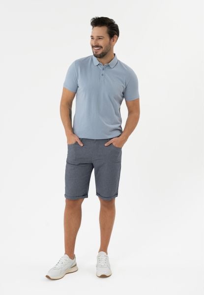 Krótkie spodenki męskie P-YOKO. Szorty męskie Volcano, z bawełny, bez kołnierzyka. Za 149.99 zł.