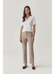 TATUUM Koszulka w kolorze białym rozmiar: XS. Białe bluzki damskie Tatuum, xs, bez wzorów, z bawełny, bez kołnierzyka, bez ramiączek. Za 95.92 zł.