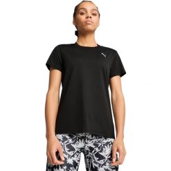 Koszulka Puma W Tad Essential Crew Tee, Kobiety. Czarne bluzki sportowe damskie Puma, xl, bez wzorów, z poliesteru, bez ramiączek. Za 99.99 zł.