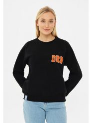 Derbe Bluza w kolorze czarnym rozmiar: M. Czarne bluzy bez kaptura damskie Derbe, m, z bawełny. Za 153.71 zł.