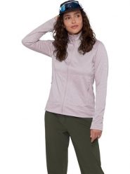 Mammut Kurtka polarowa "Crag ML" w kolorze fioletowym rozmiar: S. Różowe kurtki damskie Mammut, s, bez wzorów, z materiału, bez kaptura. Za 209.95 zł.