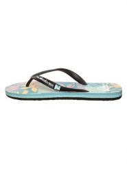 Quiksilver Japonki "Molokai" w kolorze czarno-błękitnym rozmiar: 42. Czarne klapki i japonki męskie Quiksilver. Za 62.90 zł.
