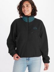 Marmot Bluza polarowa "94 E.C.O." w kolorze czarno-zielonym rozmiar: XS. Czarne bluzy bez kaptura damskie Marmot, xs, z polaru. Za 140.20 zł.