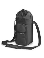 Puccini Torba w kolorze antracytowym na butelki - 10,5 x 29,5 x 13,5 cm rozmiar: onesize. Czarne torebki klasyczne damskie Puccini, bez wzorów, z materiału, bez dodatków. Za 104.64 zł.