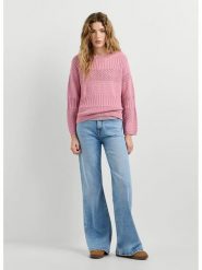 Pepe Jeans Sweter "Alaya" w kolorze jasnoróżowym rozmiar: S. Różowe swetry klasyczne damskie Pepe Jeans, s, z bawełny, bez kołnierzyka. Za 170.87 zł.