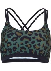 Biustonosz bikini, szybko schnący. Zielone bikini damskie bonprix, bez wzorów. Za 94.99 zł.