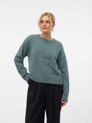 Vero Moda Sweter w kolorze morskim rozmiar: S. Niebieskie swetry klasyczne damskie Vero Moda, s, bez kołnierzyka. Za 74.81 zł.