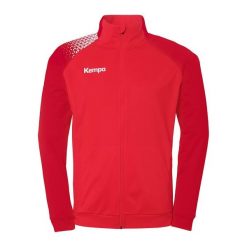 Kurtka z dresu Kempa Ambition 28. Czerwone kurtki damskie KEMPA, bez wzorów, z dresówki, sportowe, bez kaptura. Za 160.00 zł.