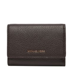 Portfel MICHAEL Michael Kors. Brązowe portfele damskie MICHAEL Michael Kors, bez wzorów. Za 449.99 zł.