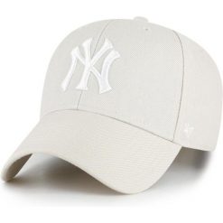 Czapka z daszkiem MVP Lifestyle New York Yankees Snapback. Brązowe czapki męskie 47 Brand, bez wzorów. Za 157.95 zł.
